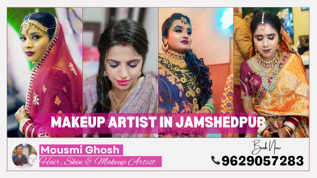makeup artist in jamshedpur - mousumi ghosh